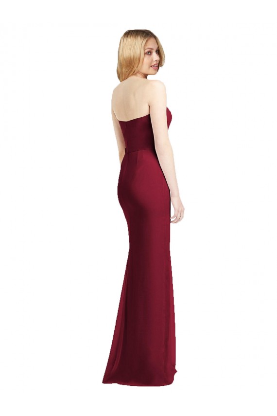 Vendedor de Amor Chiffon Sem Mangas Caçador Verde Vestidos de Madrinha
