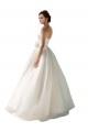 Vendedor de Sem alças Chiffon Sem Mangas Marfim Vestidos de Noiva