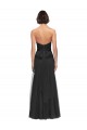 Vendedor de Amor Tule Sem Mangas Preto Vestido de Madrinha / Vestido de Noite